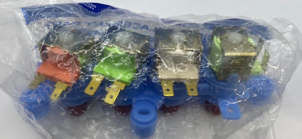 New Genuine OEM GE Washer Water Inlet Valve WH13X26637 — thumbnail 6