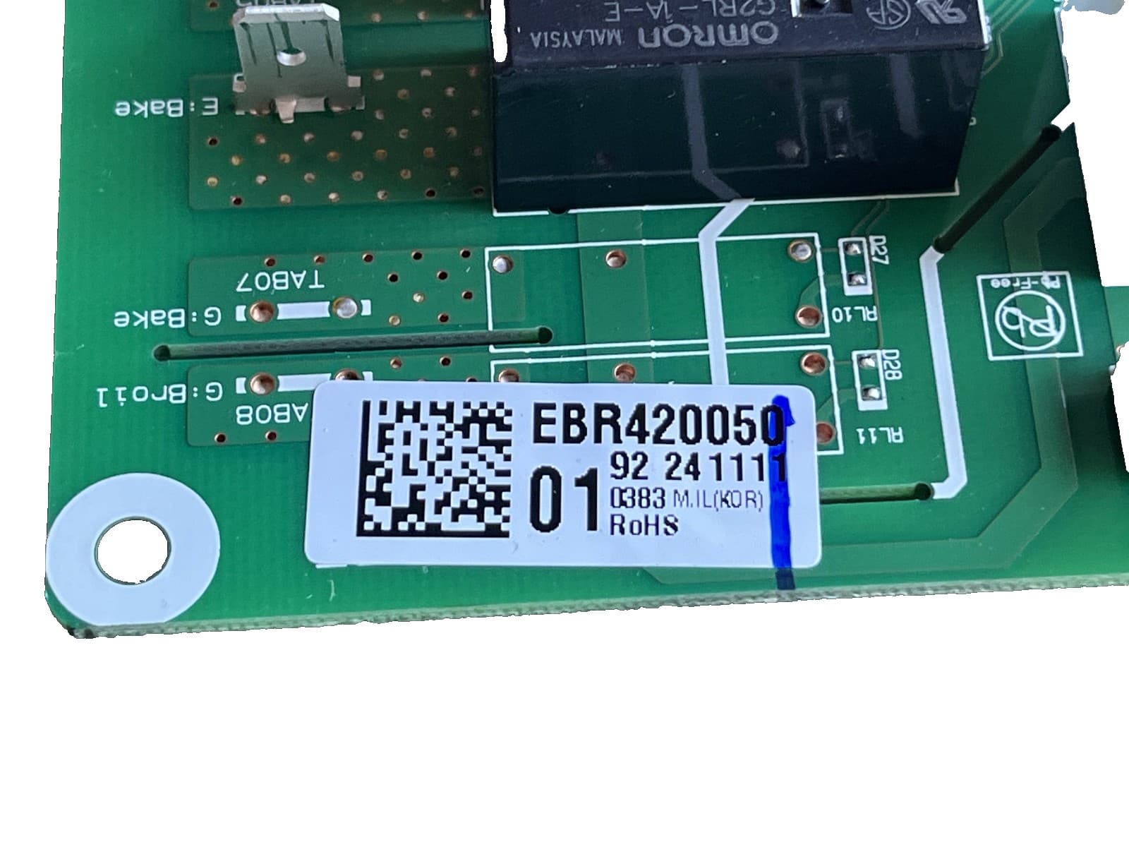 Genuine OEM LG  Range Control Board EBR42005001 — thumbnail 3