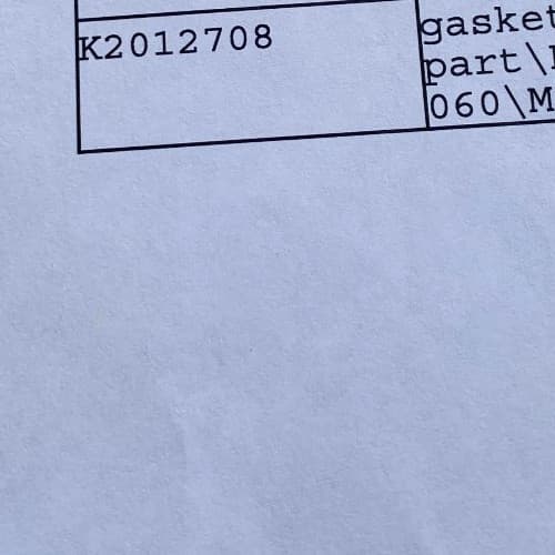 K2012708 OEM Hisense Refrigerator Freezer Door Gasket HRB171N6ASE New Genuine — thumbnail 2
