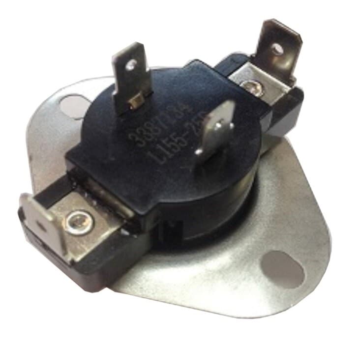 New Genuine OEM Whirlpool  Dryer Cycling Thermostat  3387134