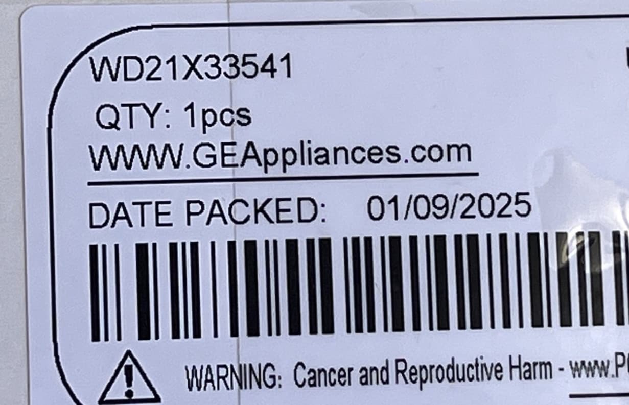 WD21X33541  OEM GE Dishwasher Control Board New Genuine — thumbnail 4
