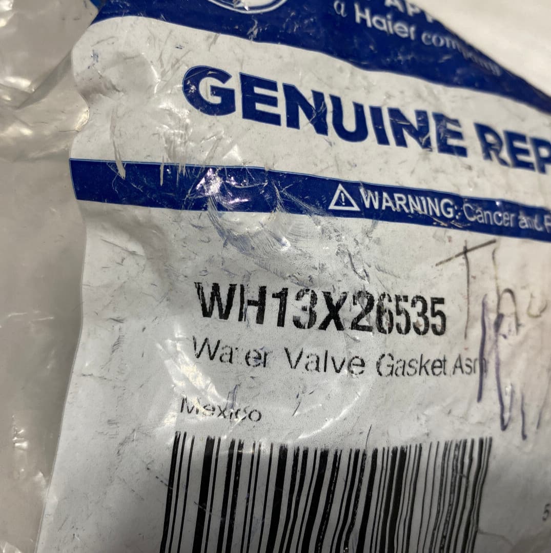 New Genuine OEM  GE Washer Water Inlet Valve WH13X26535 — thumbnail 4