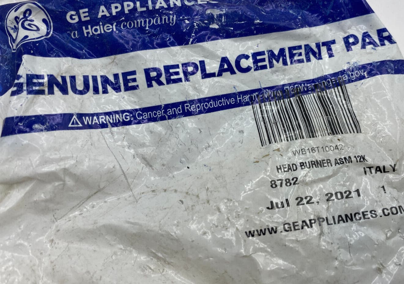 New Genuine OEM GE Range Burner Head WB16T10042 — thumbnail 6