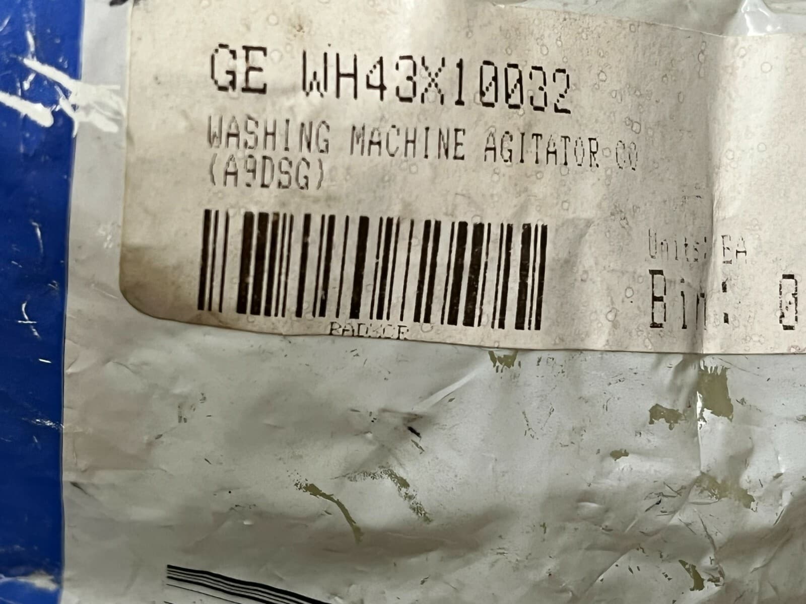 Genuine OEM GE Washing  Machine  Agitator WH43X10032 — thumbnail 4