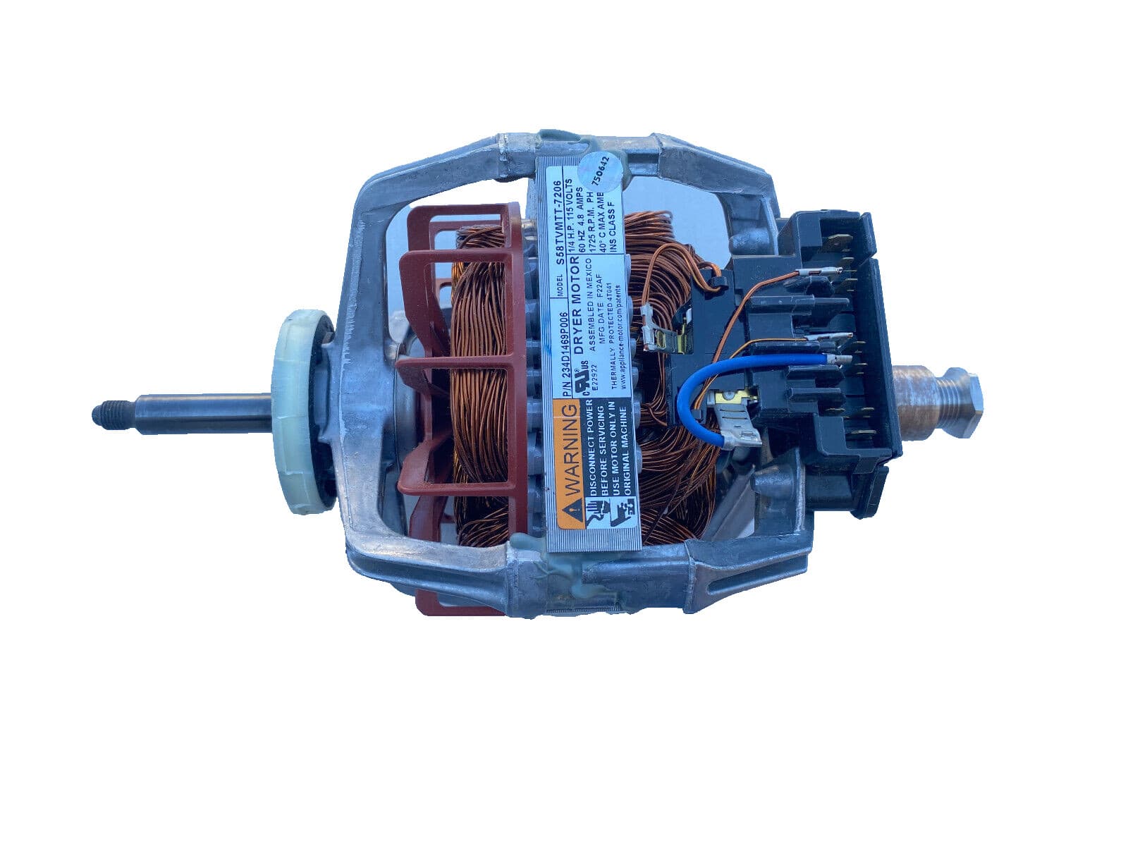 New Genuine OEM GE Dryer Drive Motor GTD72EBPN0DG  WE49X28295 — thumbnail 5