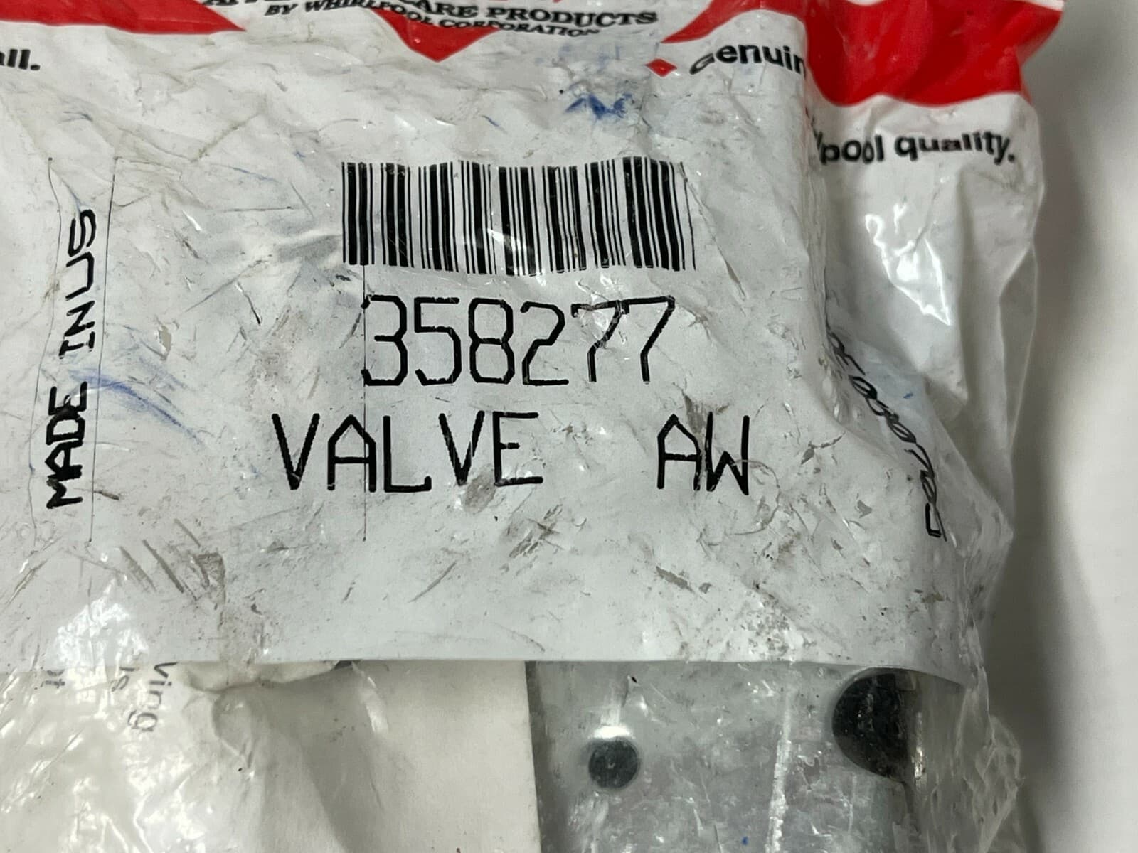 New Genuine OEM Whirlpool  Washer Water Inlet Valve LA9800XPW1  358277 — thumbnail 6