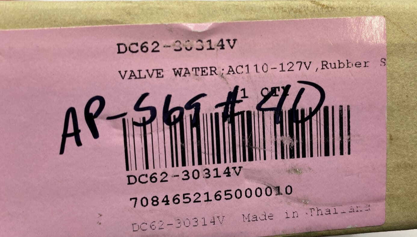 DC62-30314V  New Genuine Samsung  Washer  Water Inlet Valve — thumbnail 4