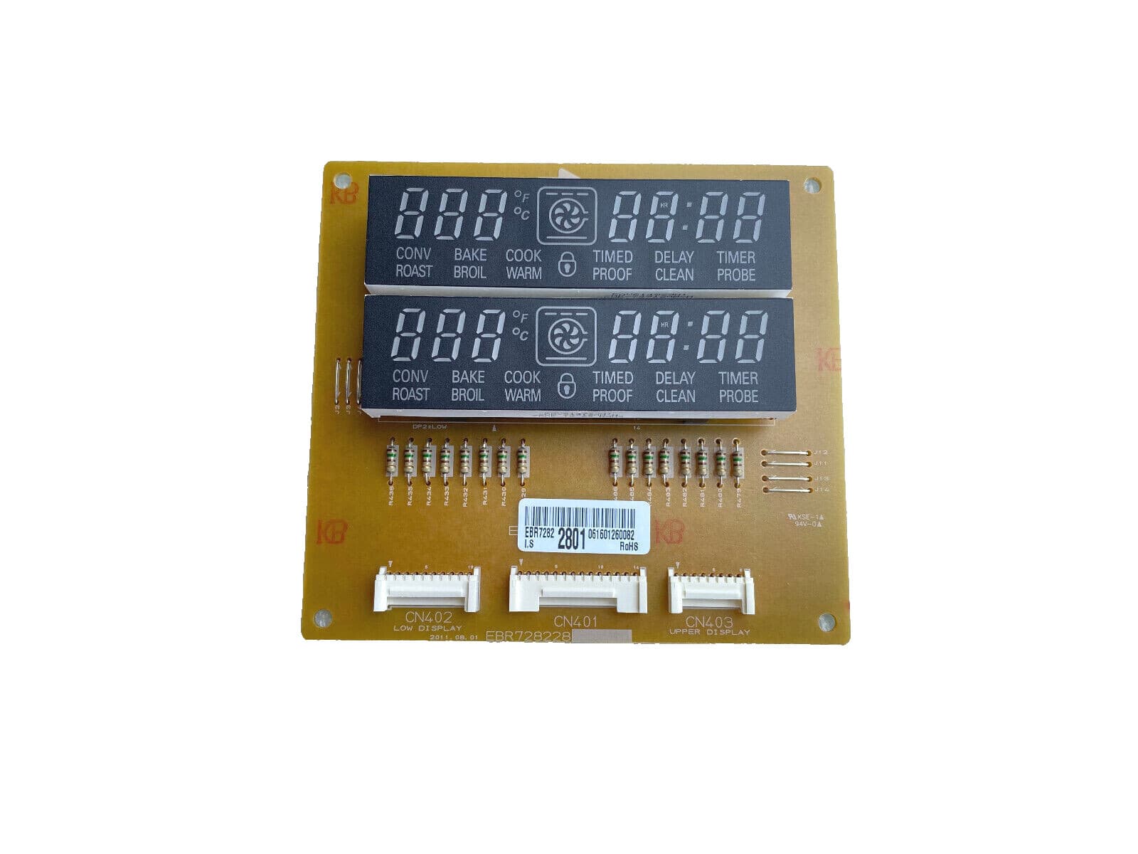 New Genuine LG Gas Range Display Control Board LDG3015ST EBR72822801