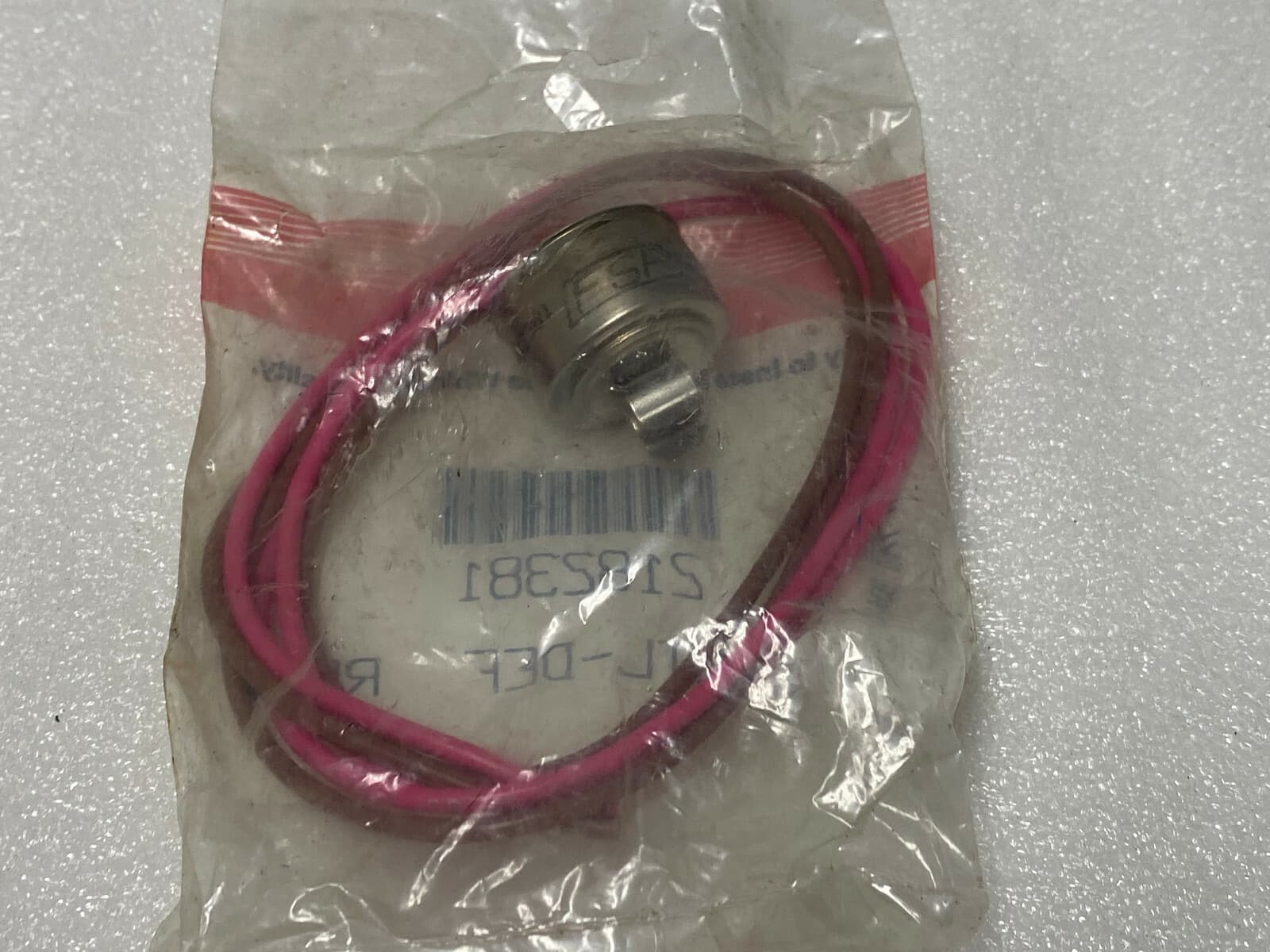 New Genuine OEM Whirlpool Refrigerator Thermostat, Defrost  2182381 — thumbnail 3