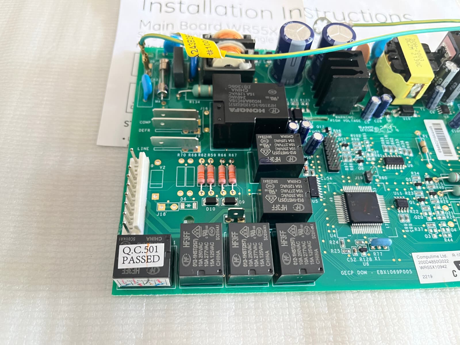 WR55X10942 OEM GE Refrigerator Electronic Control Board New Genuine — thumbnail 11