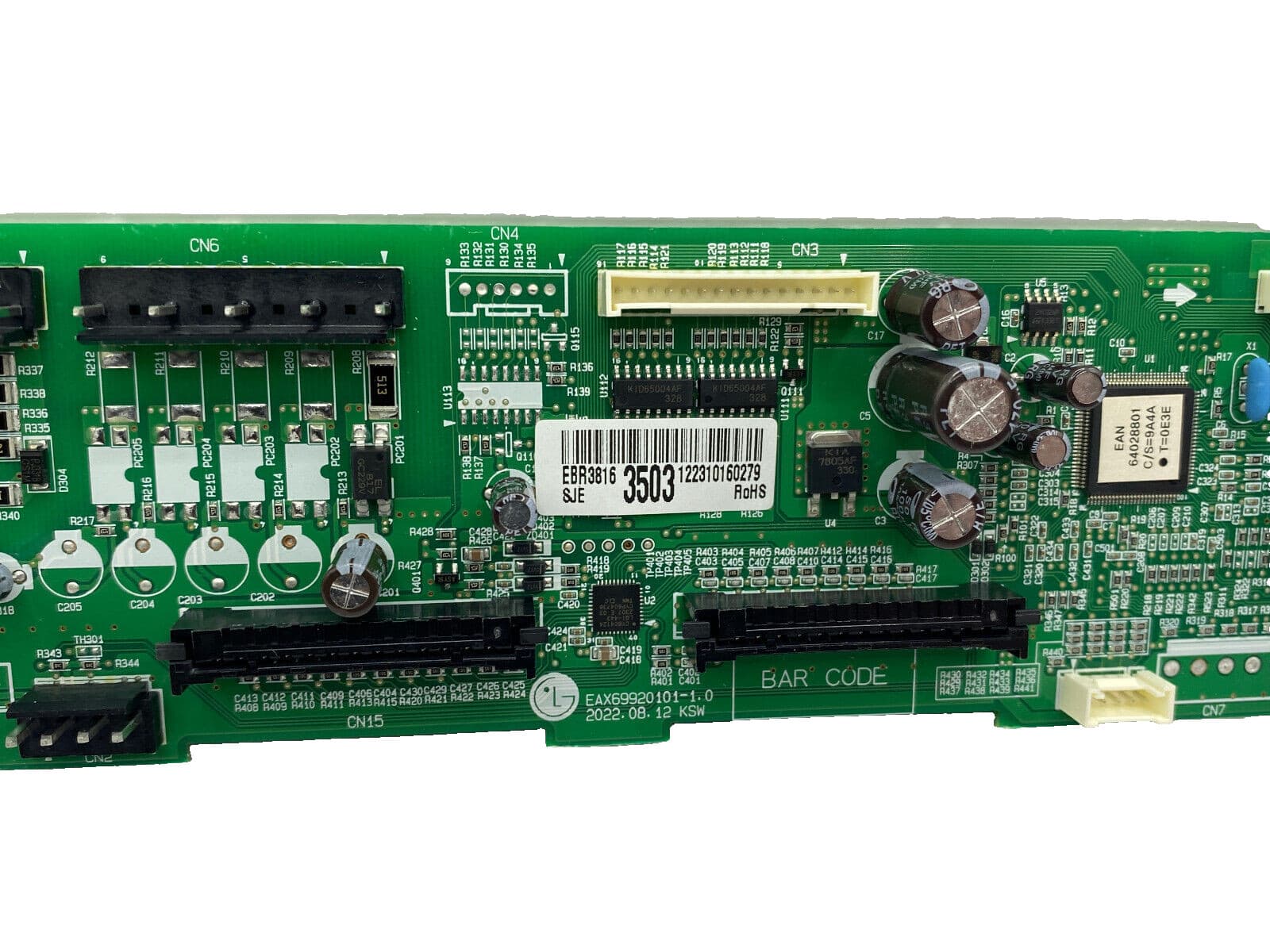 EBR38163503 LG OEM Genuine Washer Control Board NEW — thumbnail 3