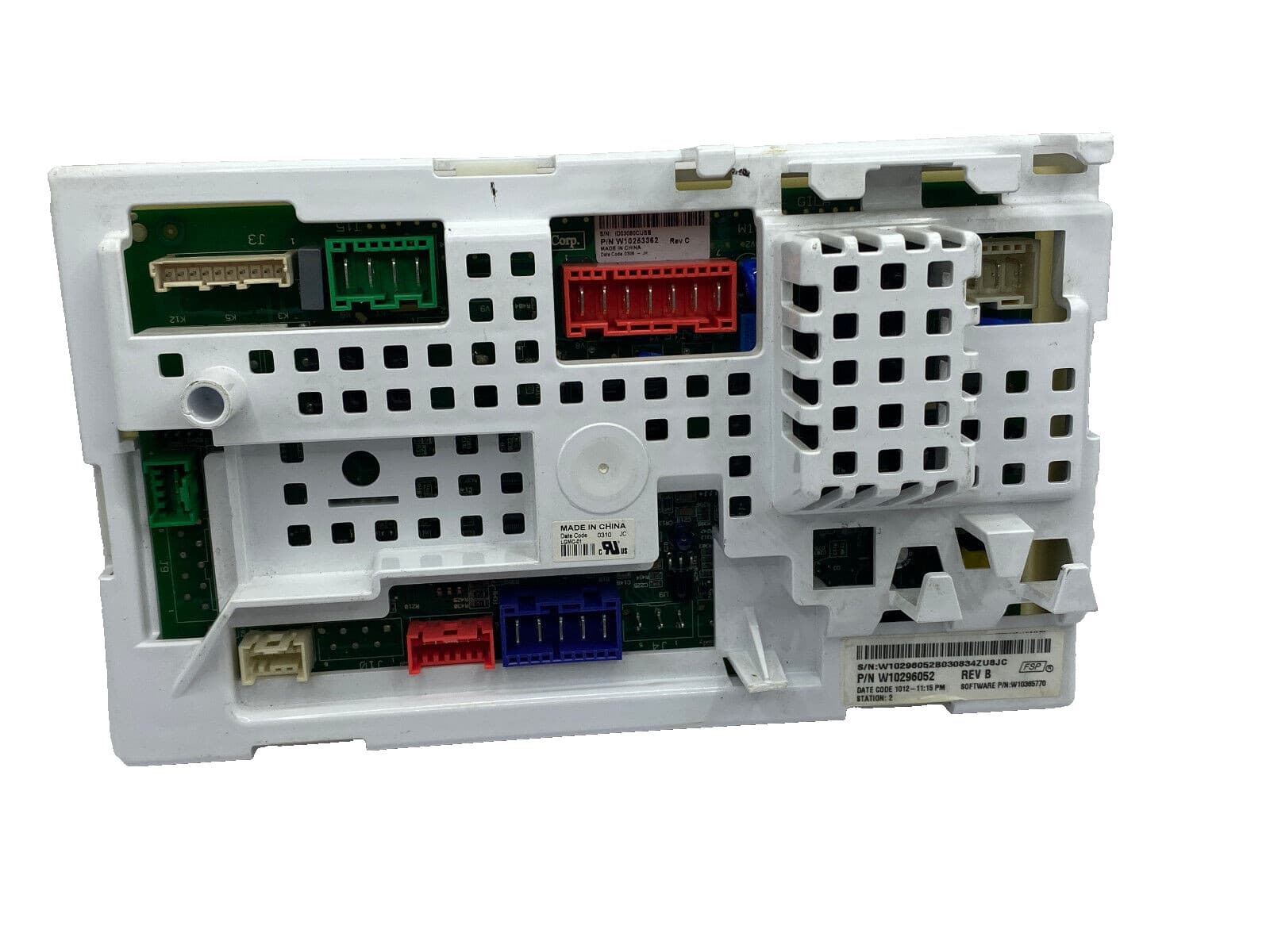 Genuine OEM Whirlpool Washer Control Board W10296052
