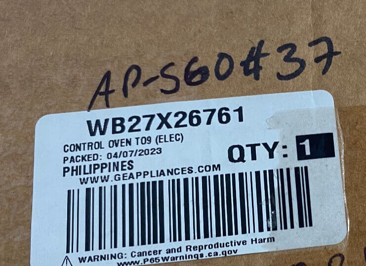 Genuine OEM GE Range Control Board WB27X26761 — thumbnail 5