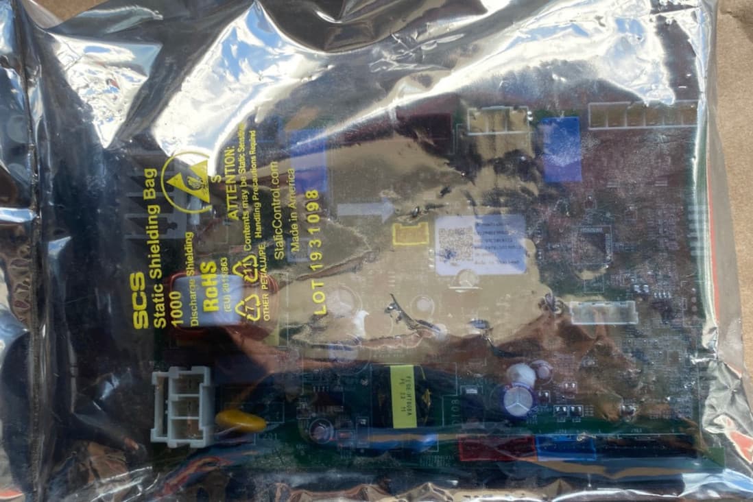 New Genuine OEM GE Washer Control Board PTW605BPR0DG  290D1906G001 WH22X33178 — thumbnail 2