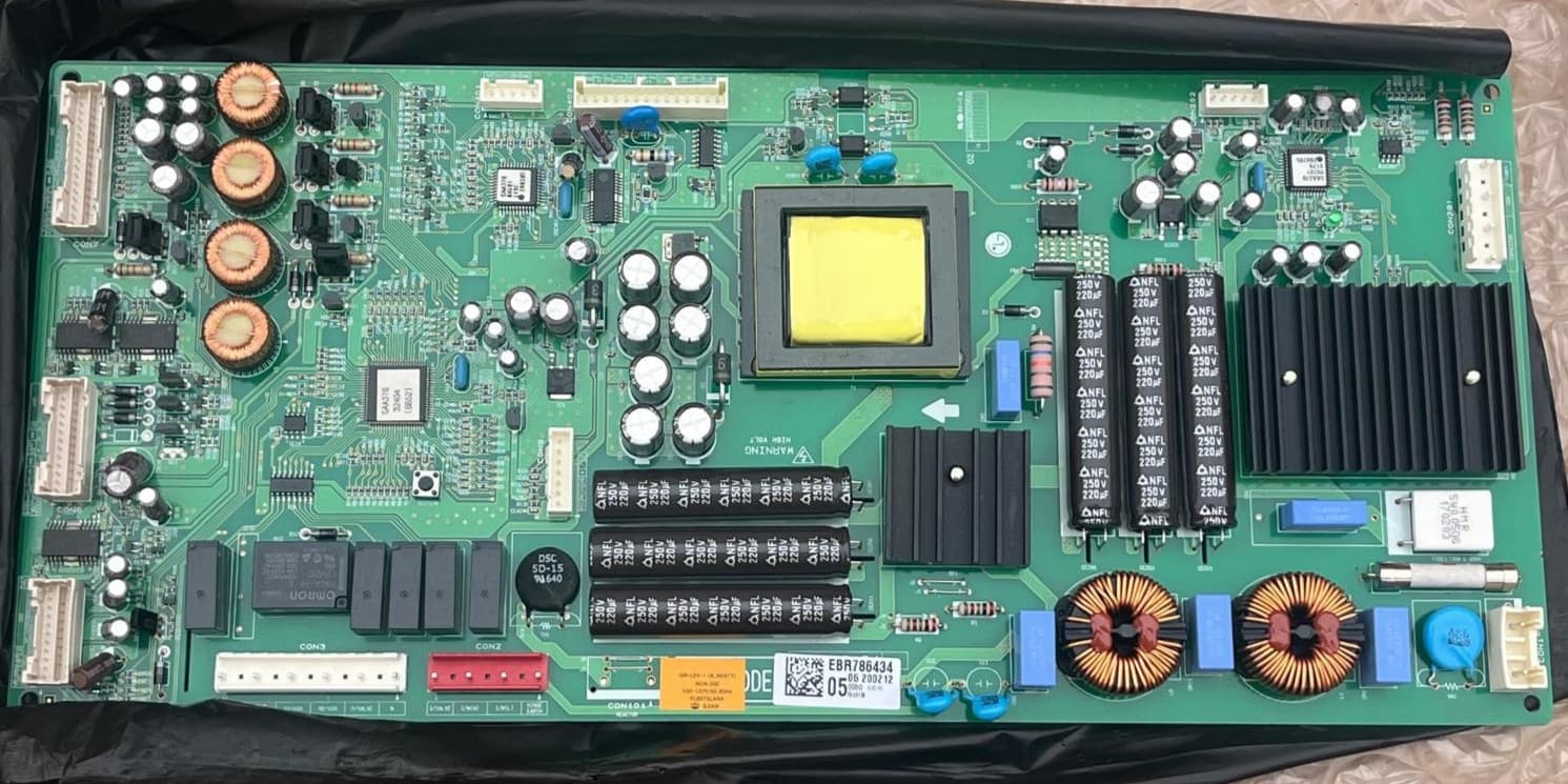 New Genuine LG Refrigerator Electronic Control Board LMXC23746D EBR78643405