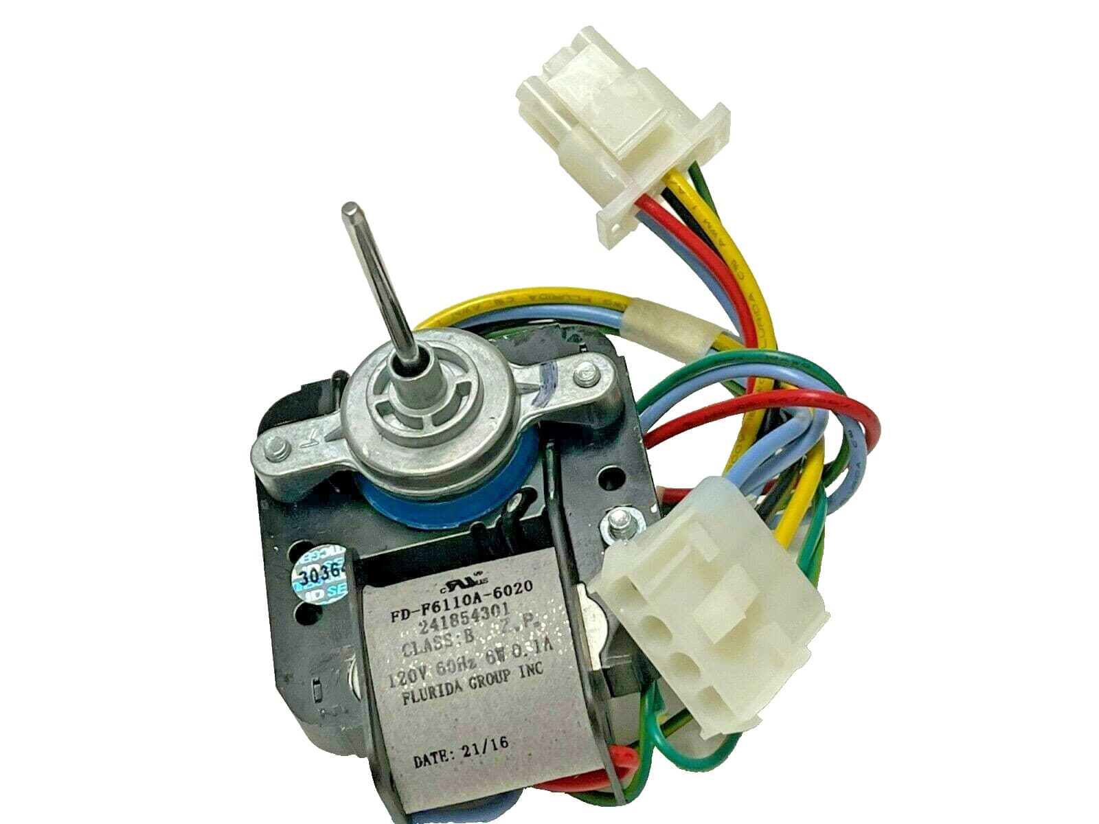 Genuine OEM Electrolux Refrigerator Evaporator Fan Motor 241854301 — thumbnail 3