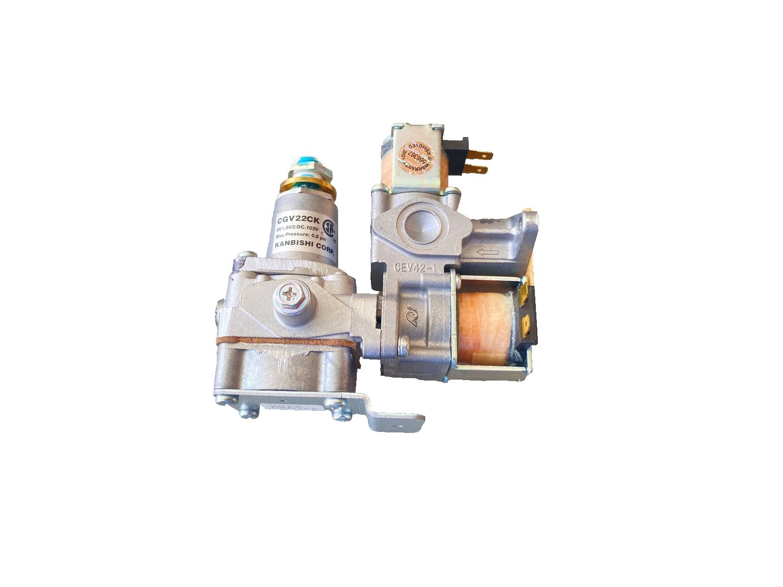 5221EL2002A OEM LG Dryer Gas Valve Assembly New Genuine — thumbnail 5