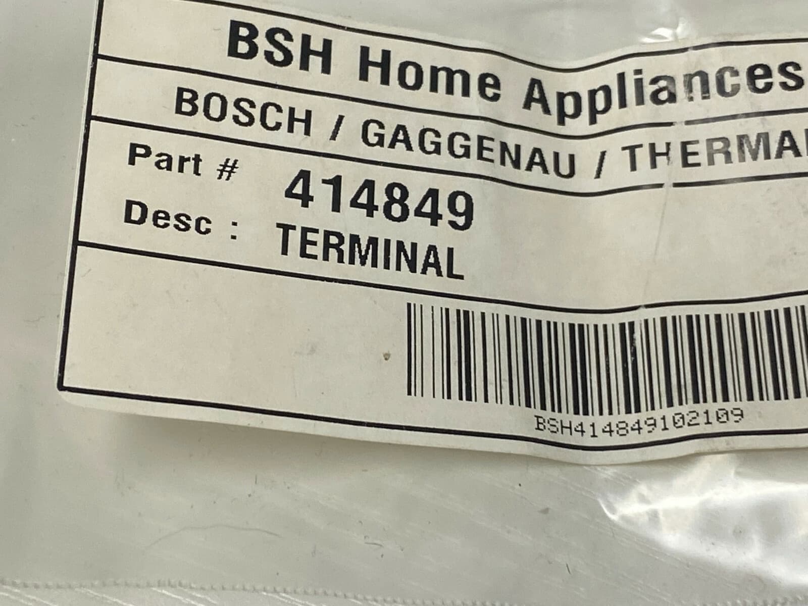 Genuine OEM Bosch Terminal  Male  414849 — thumbnail 5
