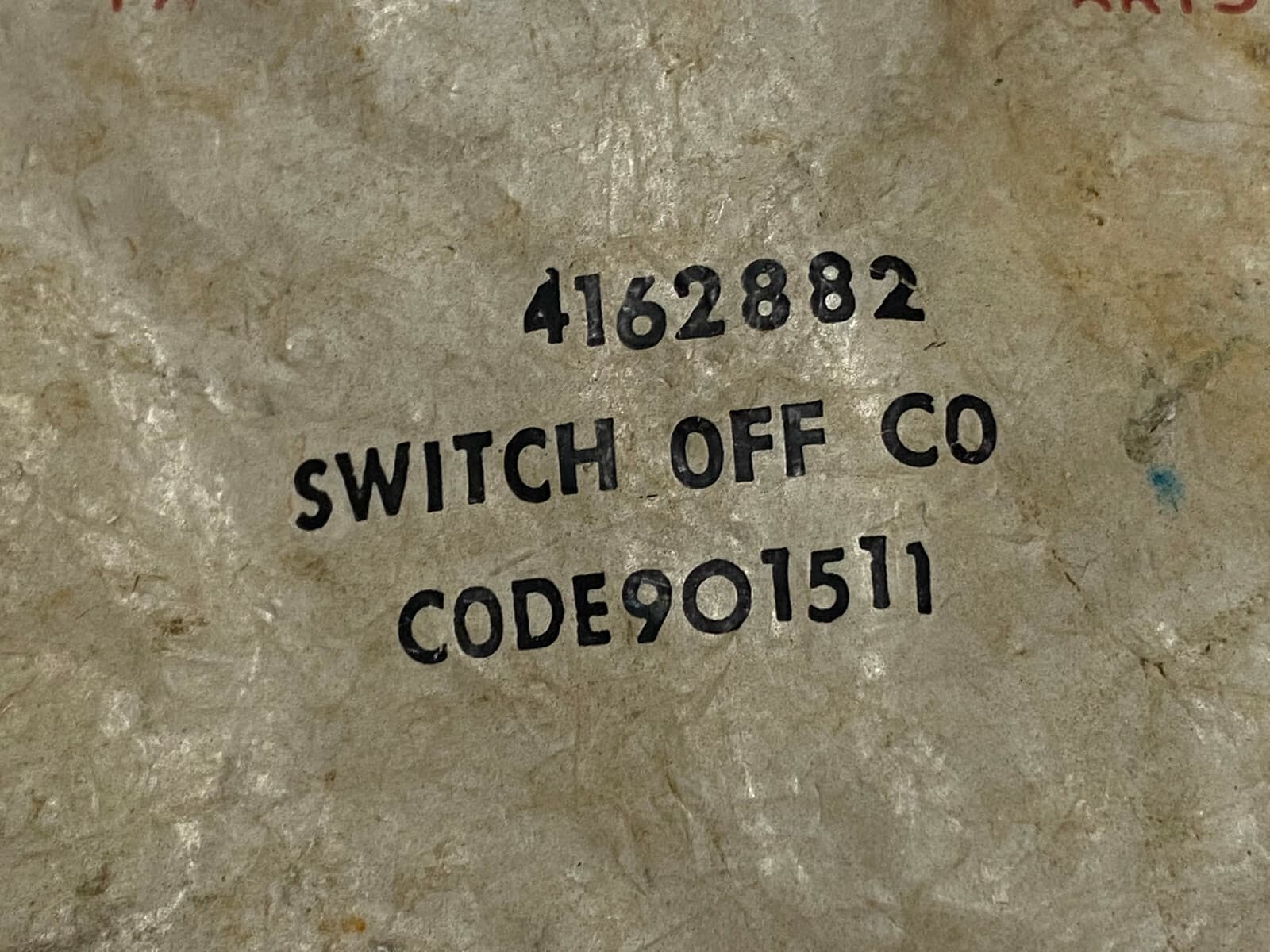 Genuine OEM Whirlpool Off Switch 4162882 — thumbnail 3