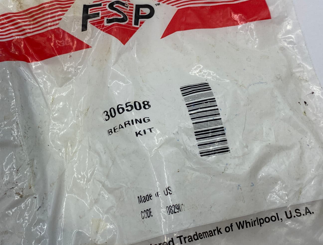 New Genuine OEM Whirlpool Dryer Drum Bearing Kit  (2PACK)  306508 — thumbnail 3