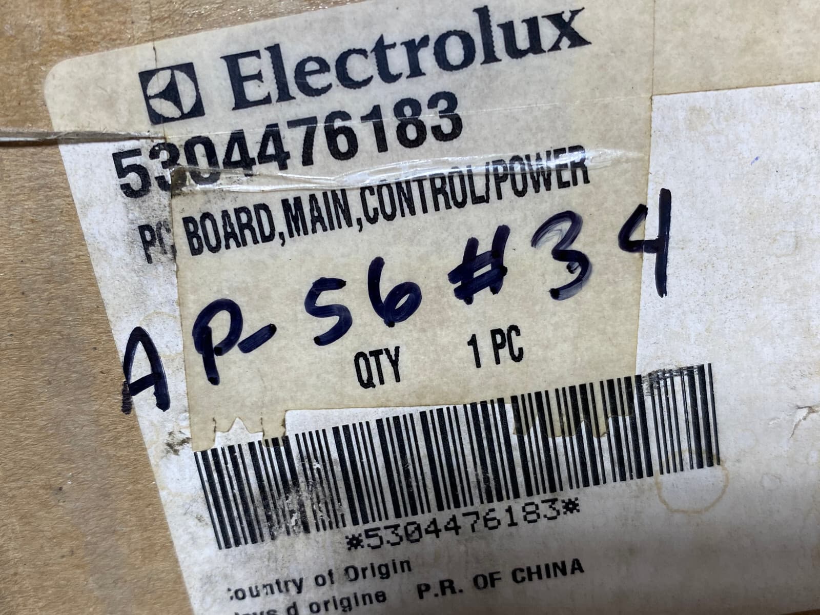 New Genuine Frigidaire Pc Board Main Control Power 5304476183 — thumbnail 3