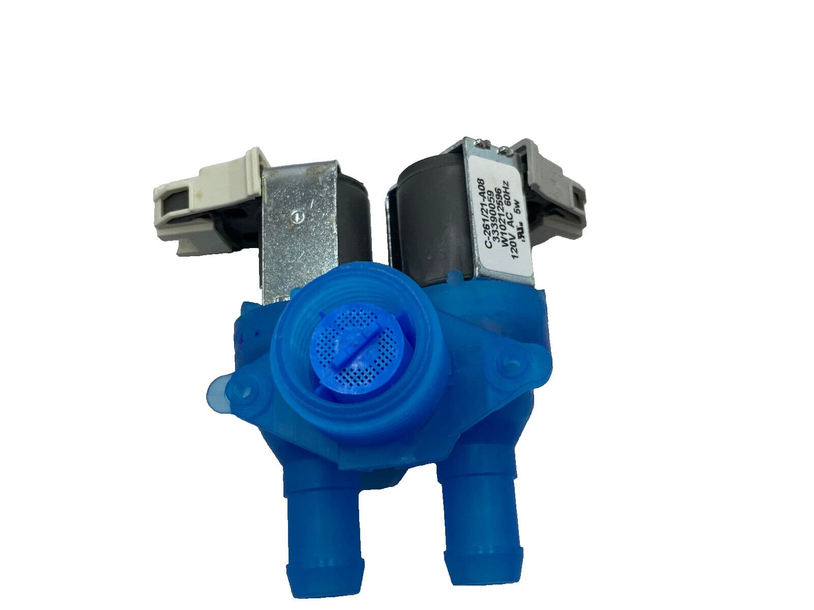 New Genuine OEM Whirlpool Washer  Water Inlet Valve (Cold) WPW10212596 W10212596 — thumbnail 2