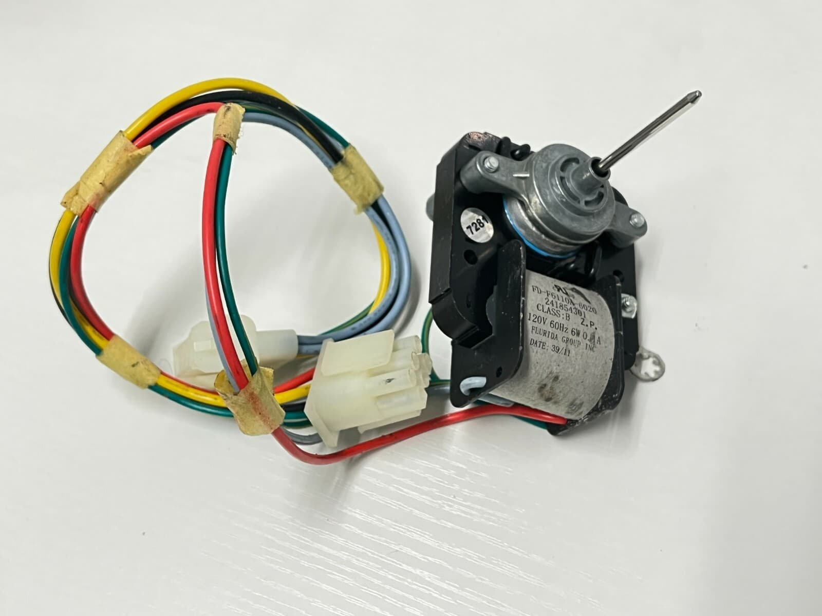 Genuine OEM Frigidaire Refrigerator Evaporator Fan Motor 241854301 — thumbnail 11