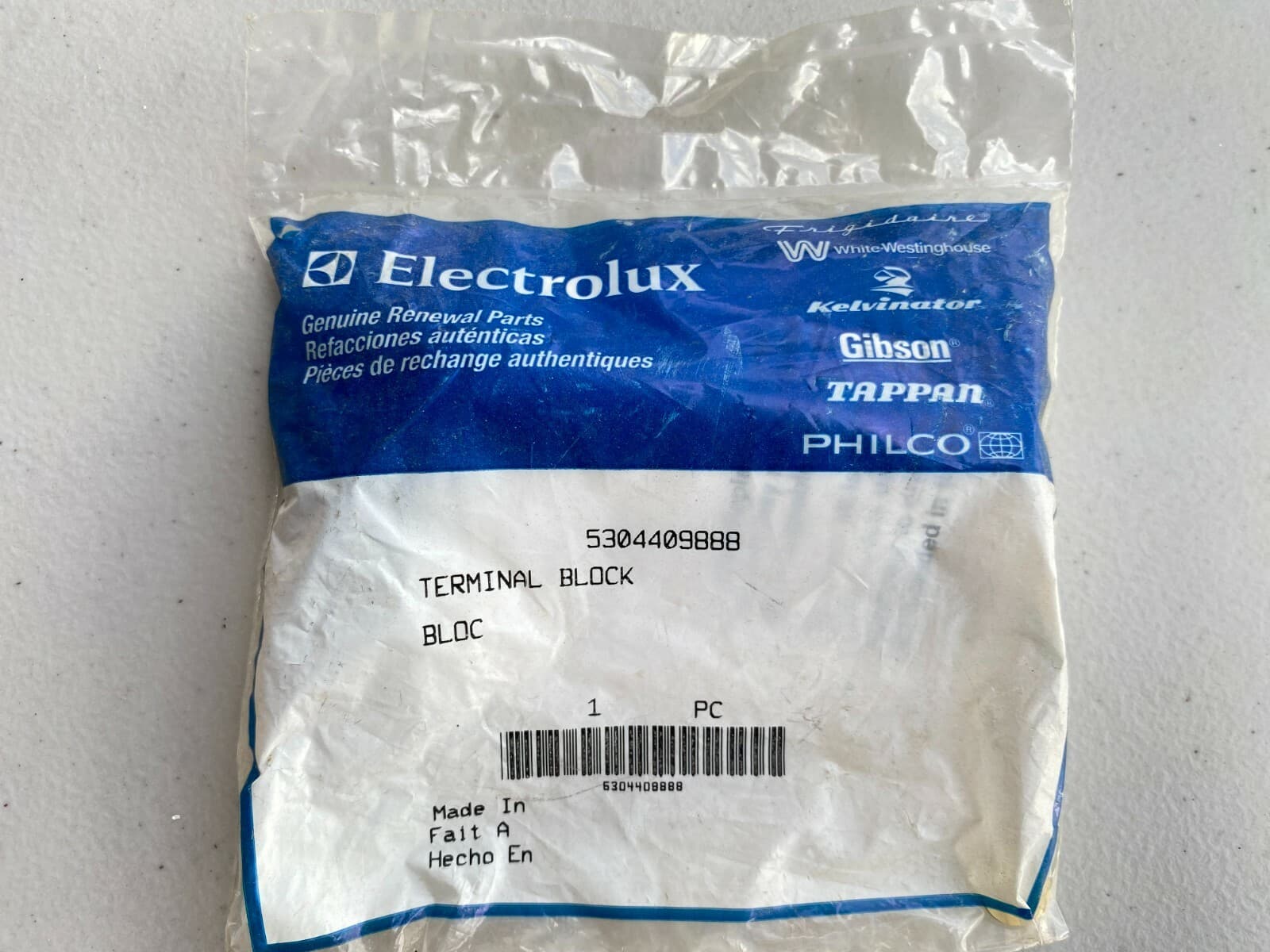 NEW Genuine OEM Frigidaire Terminal Block Kit (2 PACK) 5304409888 — thumbnail 3
