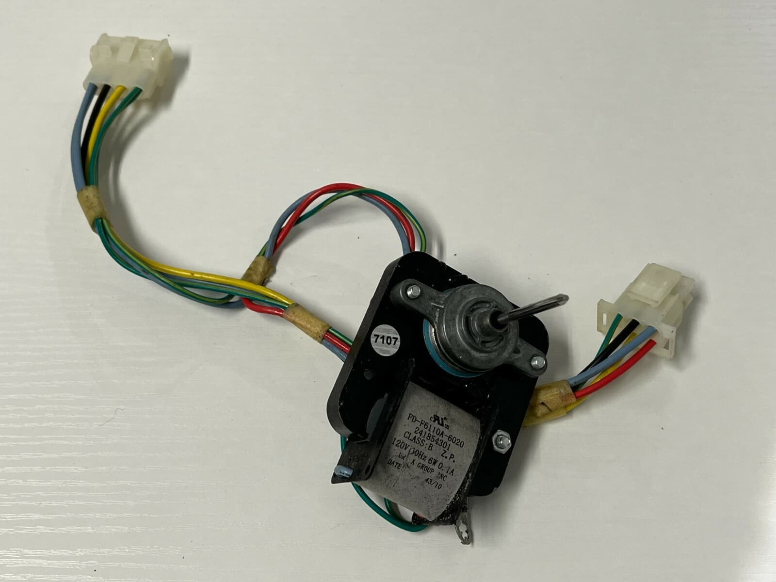 Genuine OEM Frigidaire Refrigerator Evaporator Fan Motor 241854301 — thumbnail 7
