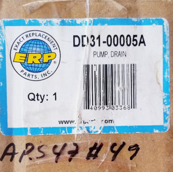 New For Samsung Dishwasher Drain Pump  DD31-00005A — thumbnail 3