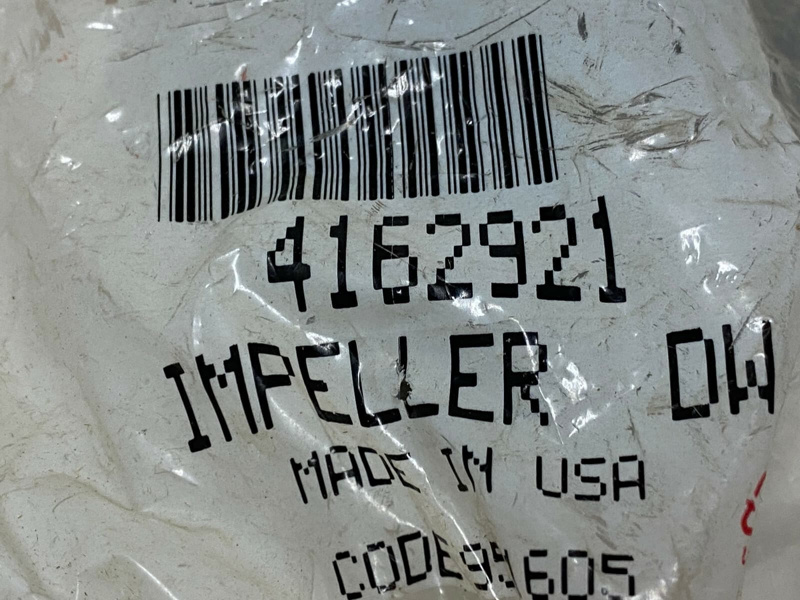 Genuine OEM Whirlpool  Wash Impeller 4162921 — thumbnail 6