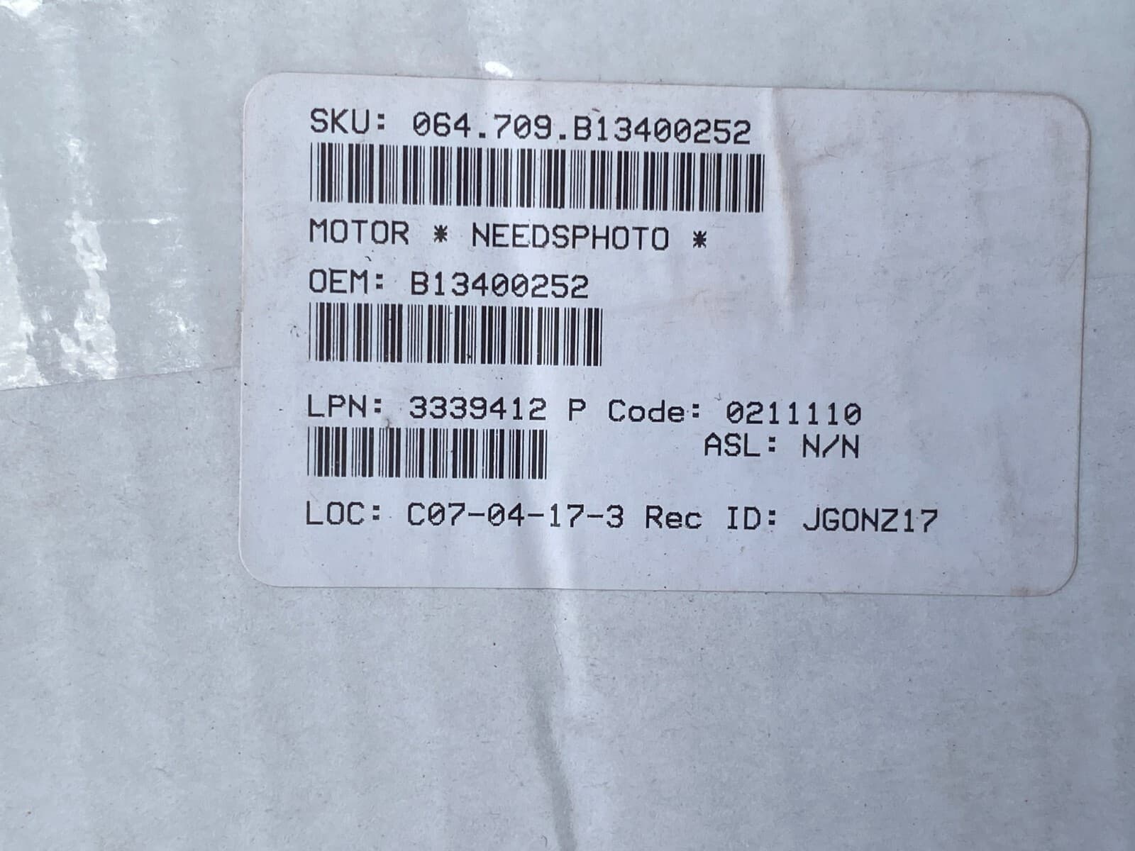 New Genuine Pmi Fan Condenser B13400252S — thumbnail 6