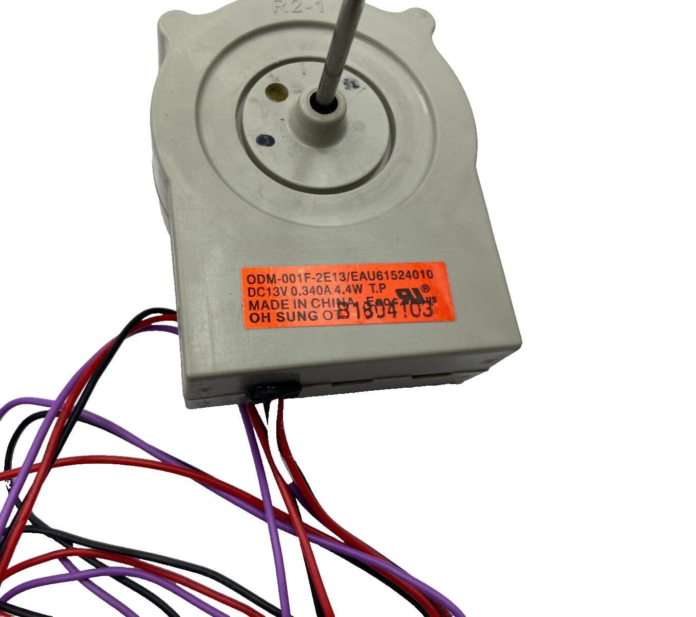 Genuine LG Refrigerator Evaporator Fan Motor  EAU61524007 — thumbnail 3