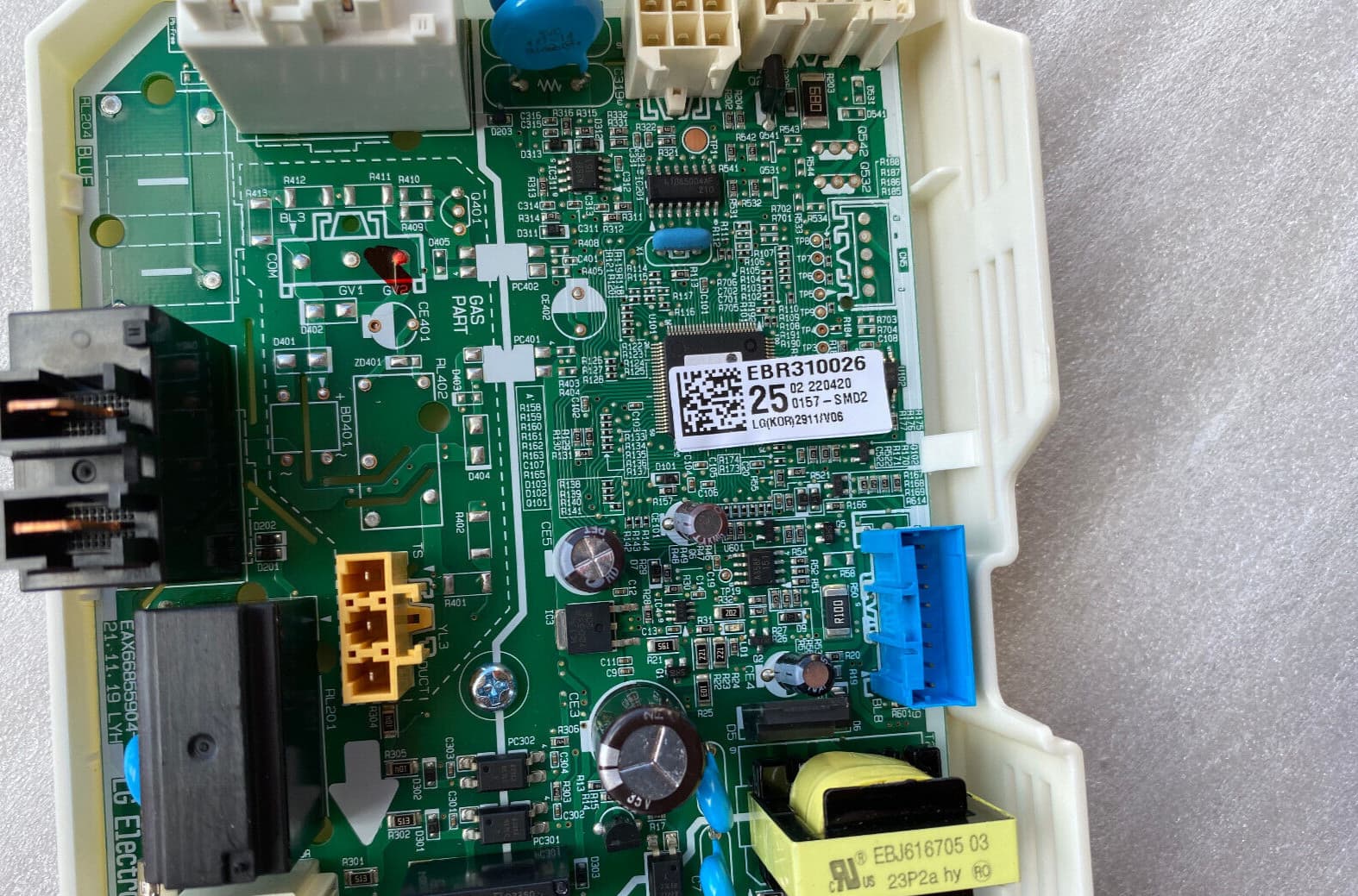 EBR31002625 Genuine OEM LG Power Control Board Assembly Main — thumbnail 3