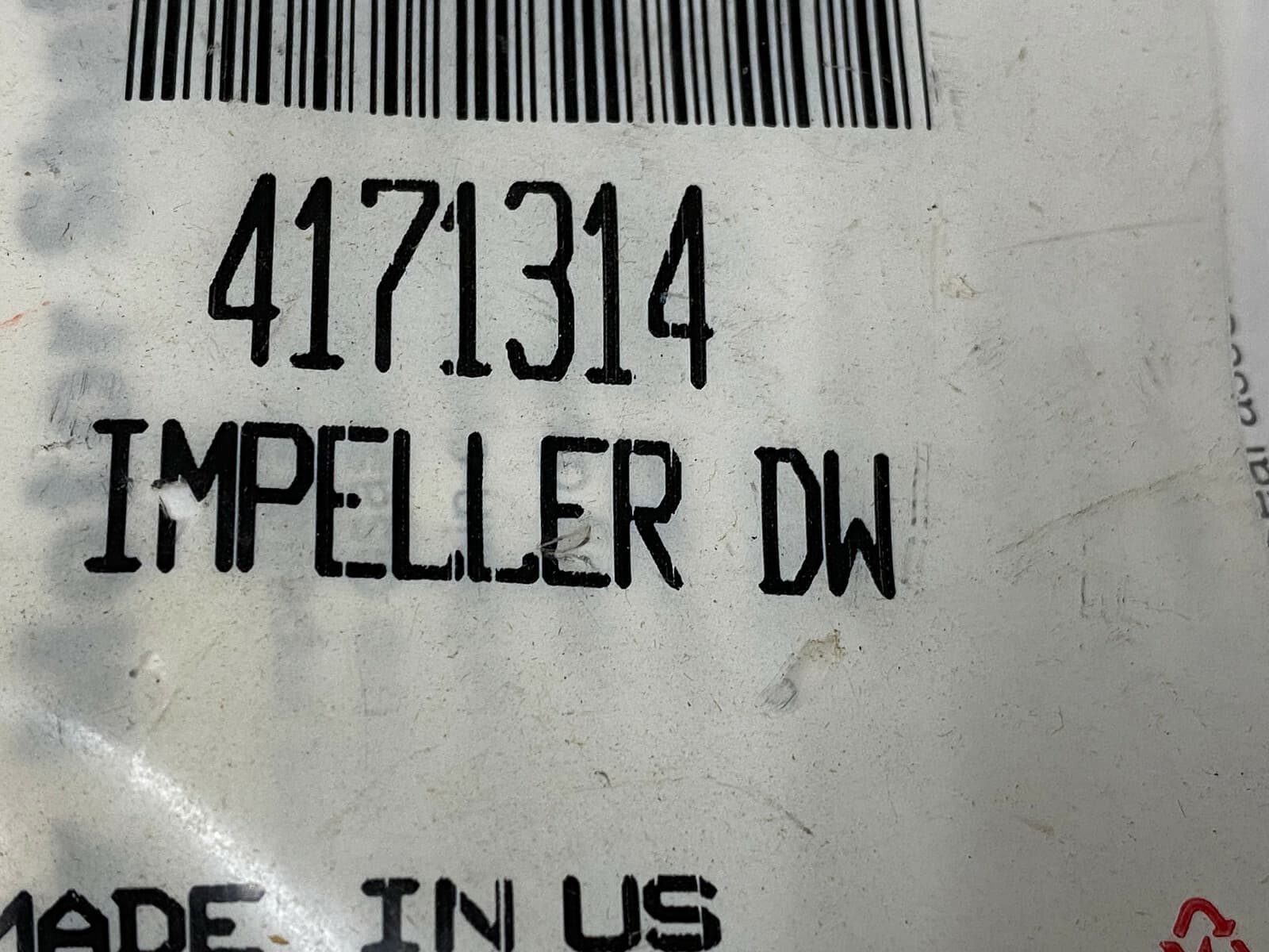 Genuine OEM Whirlpool Drain Impeller Kit 4171314 — thumbnail 5