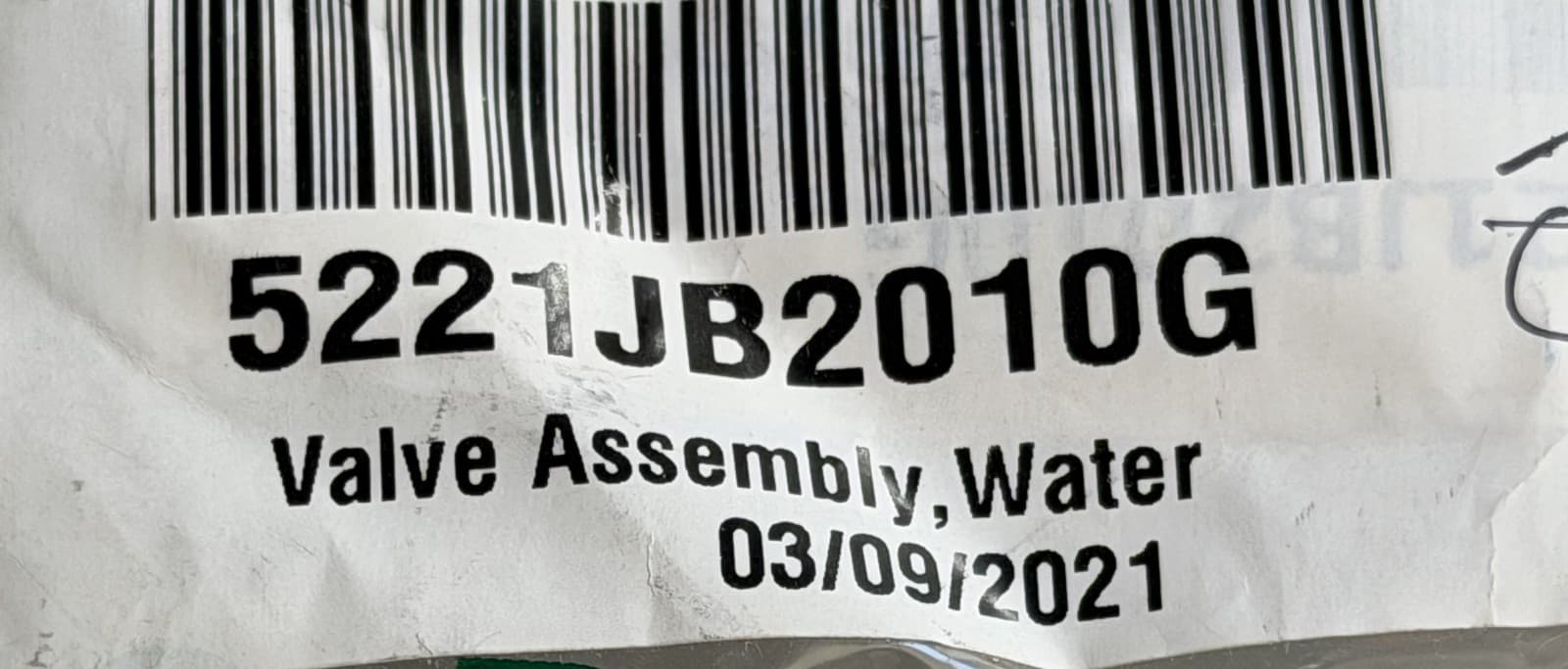 5221JB2010G  OEM LG Refrigerator Water Inlet Valve New Genuine — thumbnail 4