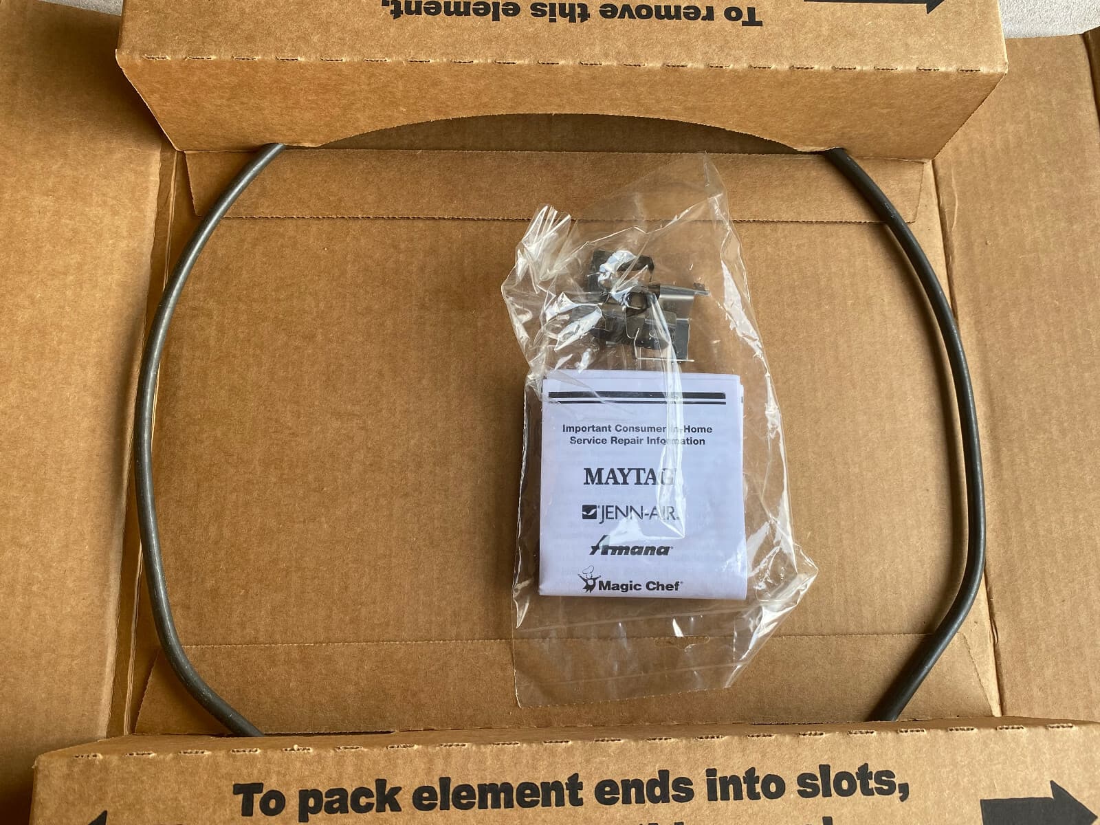Genuine OEM Whirlpool Dishwasher Heating Element  Kit W10327037