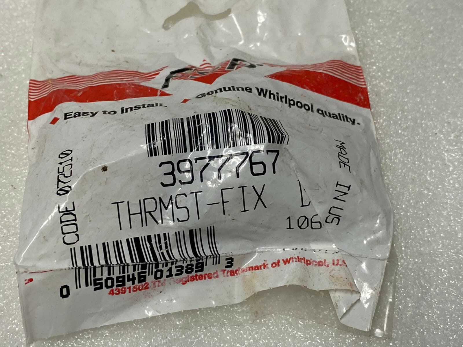 WP3977767  OEM Whirlpool Dryer High-Limit Thermostat (3 Pack) New Genuine — thumbnail 6