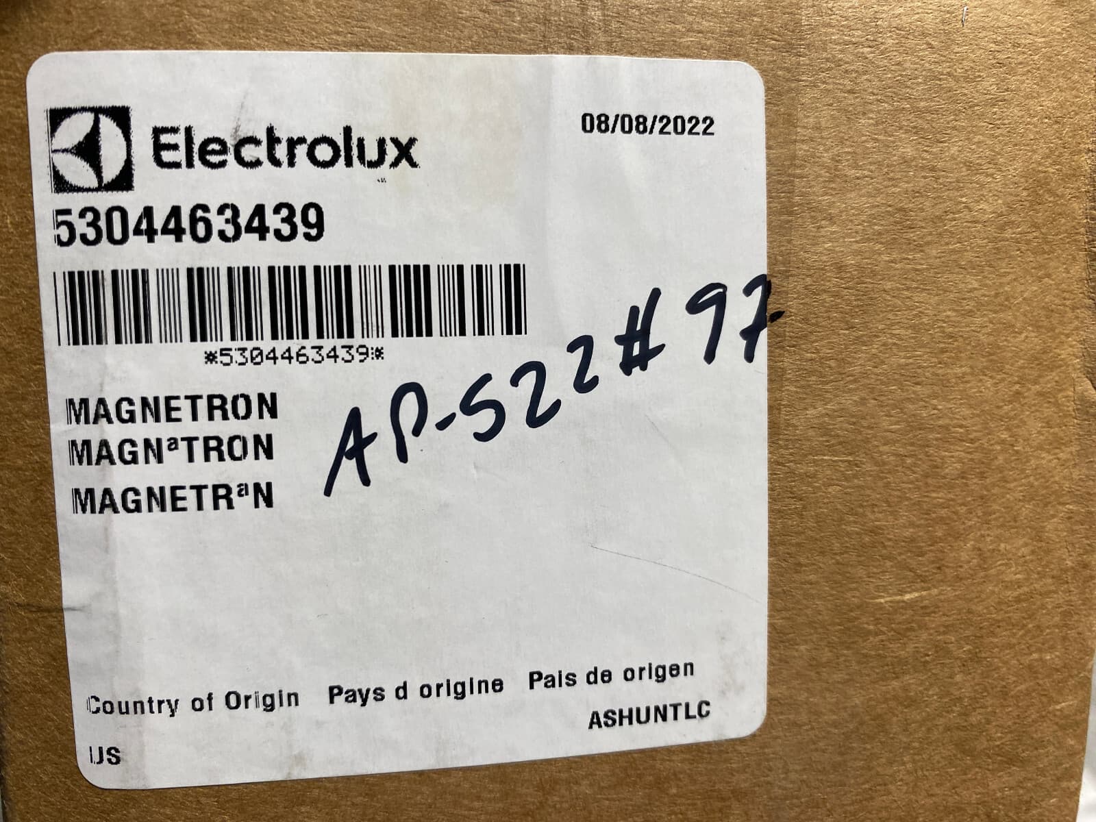 New Genuine OEM Frigidaire Microwave Magnetron 5304463439 — thumbnail 5