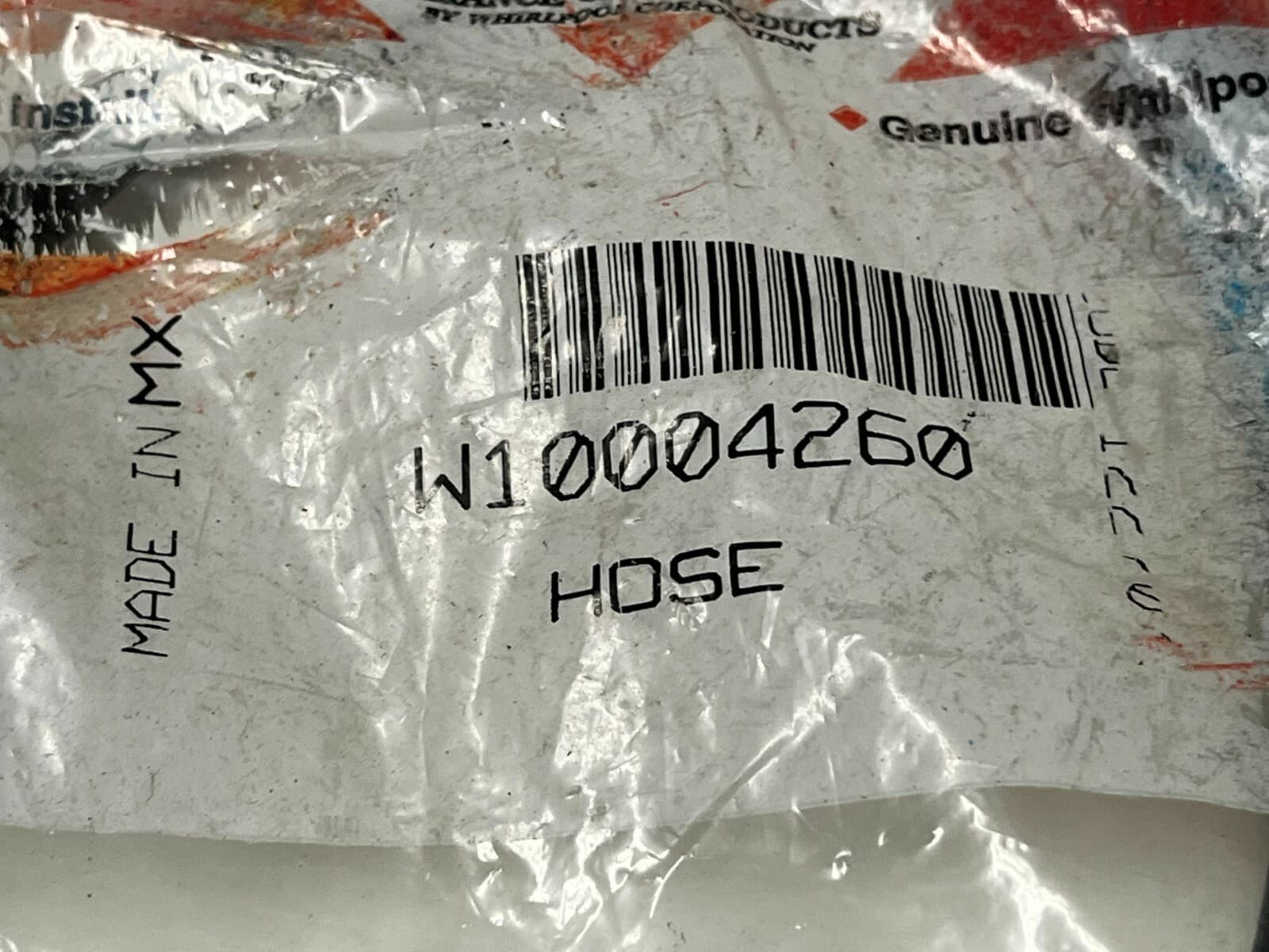 New Genuine OEM Whirlpool Washer Hose W10004260 — thumbnail 3