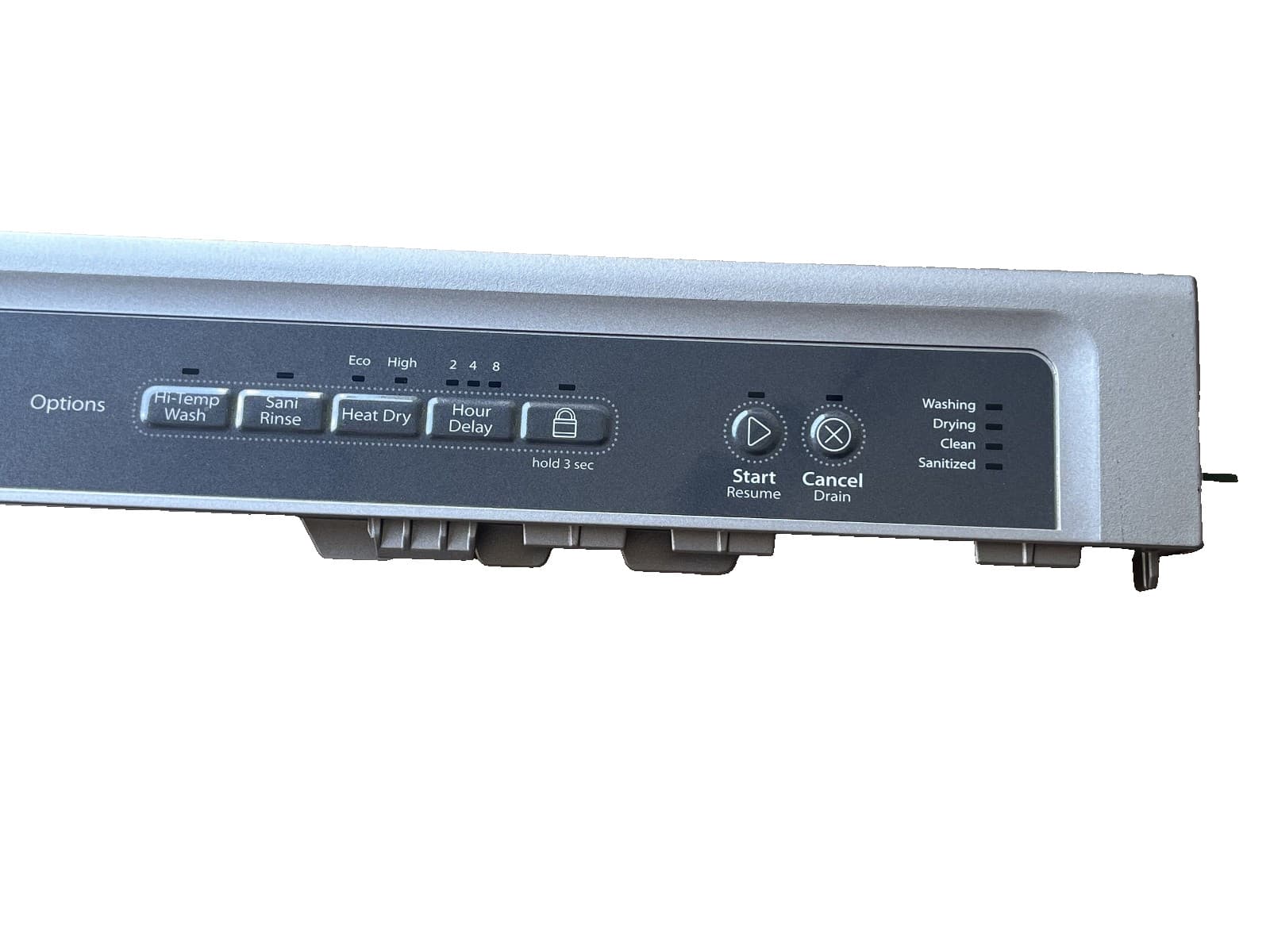 Genuine OEM Whirlpool Dishwasher Control Panel Only W10321844 — thumbnail 4