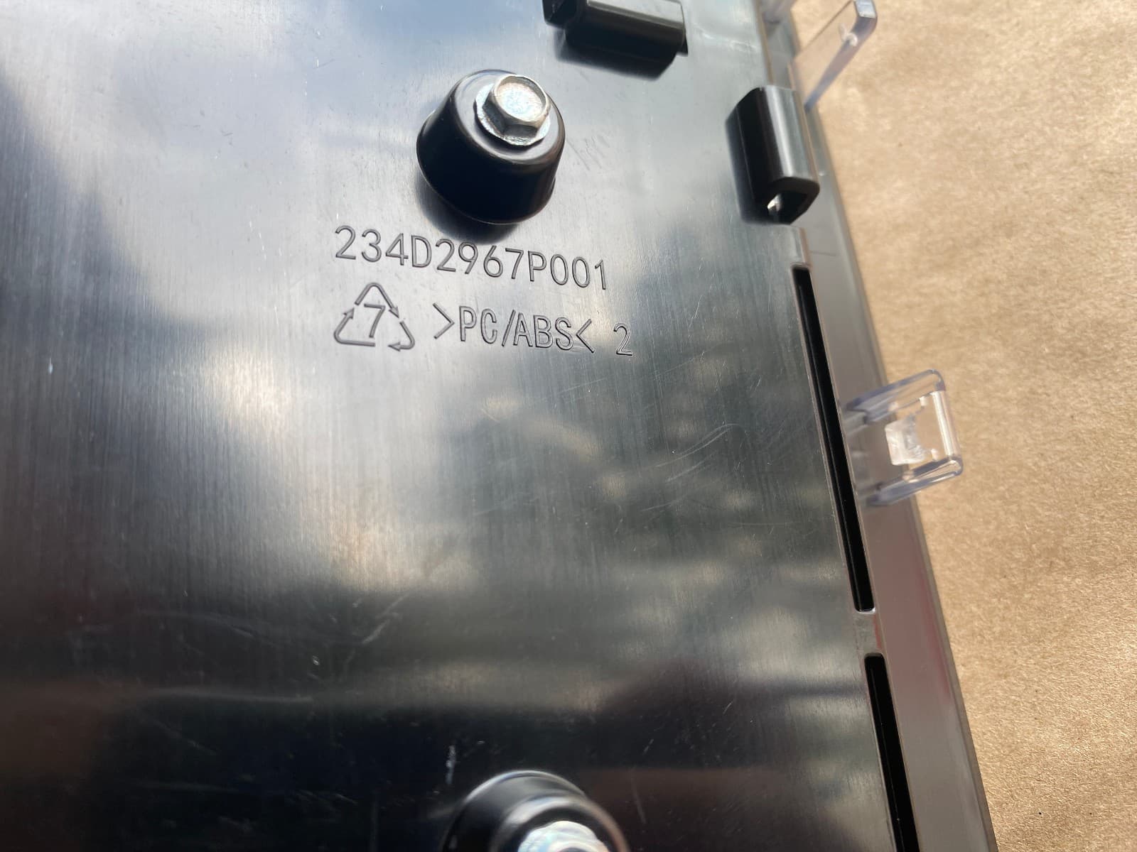 Genuine OEM GE Dryer Control Panel 234D2996G001 — thumbnail 4