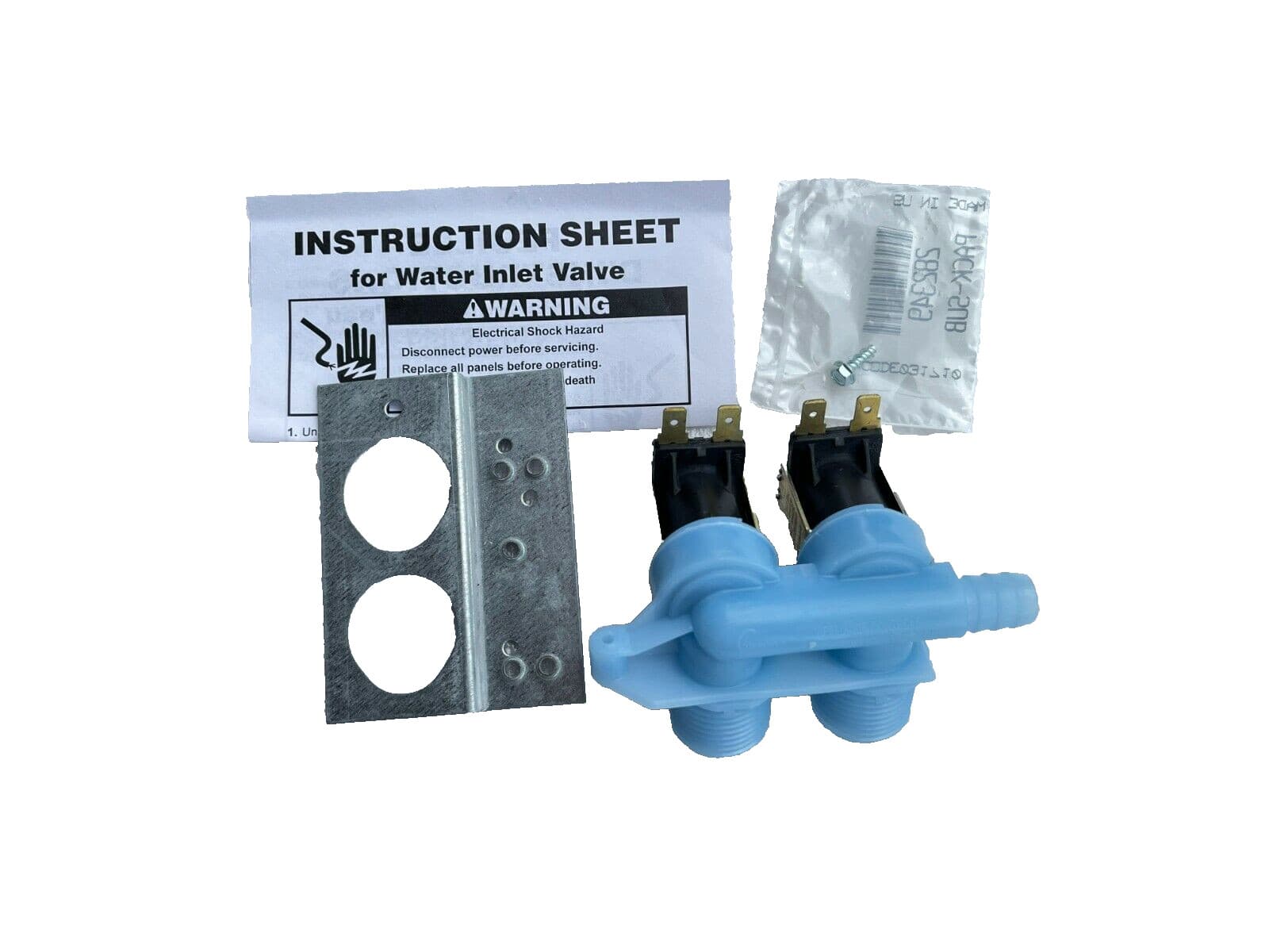 New Genuine  OEM Whirlpool Washer Water Inlet Valve 285805 — thumbnail 7