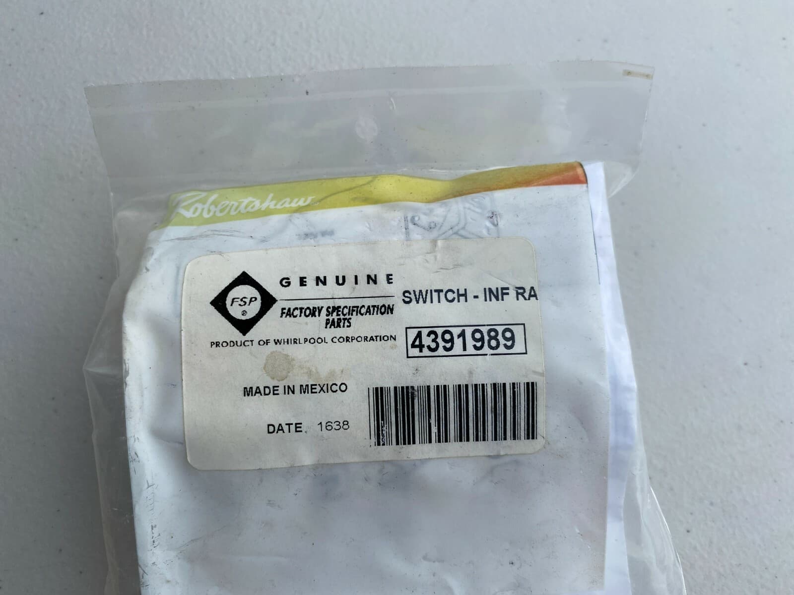 NEW Genuine OEM Whirlpool Range Surface Element Switch -Inf Kit 4391989 — thumbnail 8