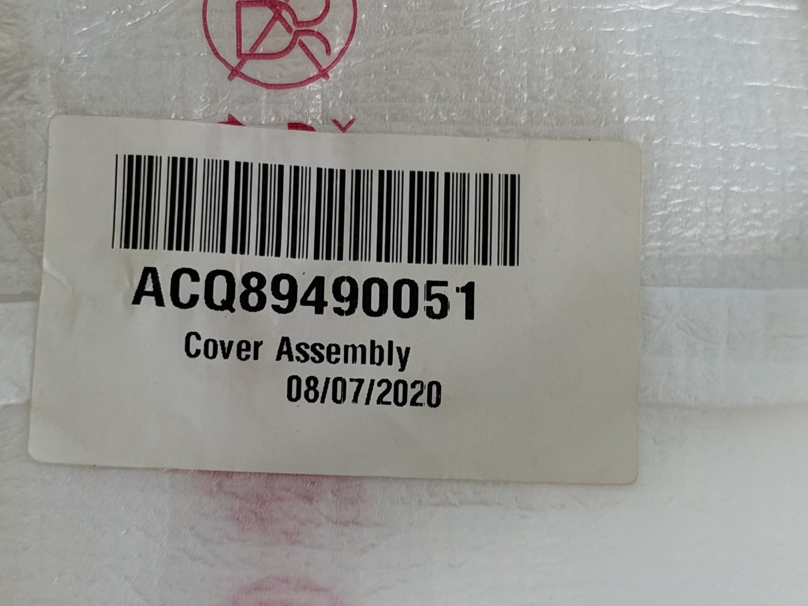 ACQ89490051 Genuine OEM LG TV Cover Assembly WiFi IR Sensor Module New — thumbnail 3