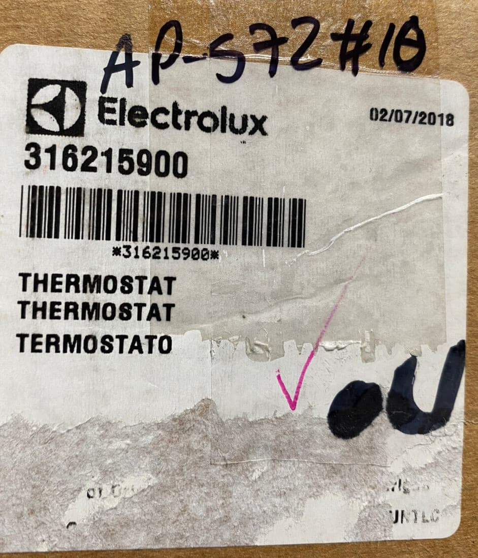 NEW Genuine OEM Frigidaire Range Oven Thermostat  316215900 — thumbnail 5