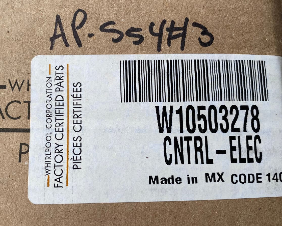 Genuine Whirlpool Electronic Control Board W10503278 — thumbnail 11