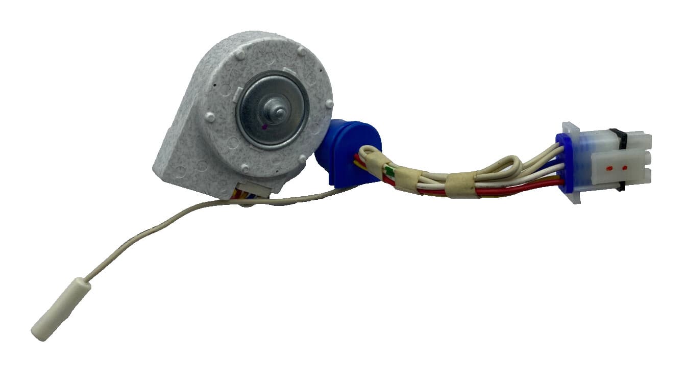 Genuine OEM GE Refrigerator Evaporator Fan Motor WR60X10307 — thumbnail 2