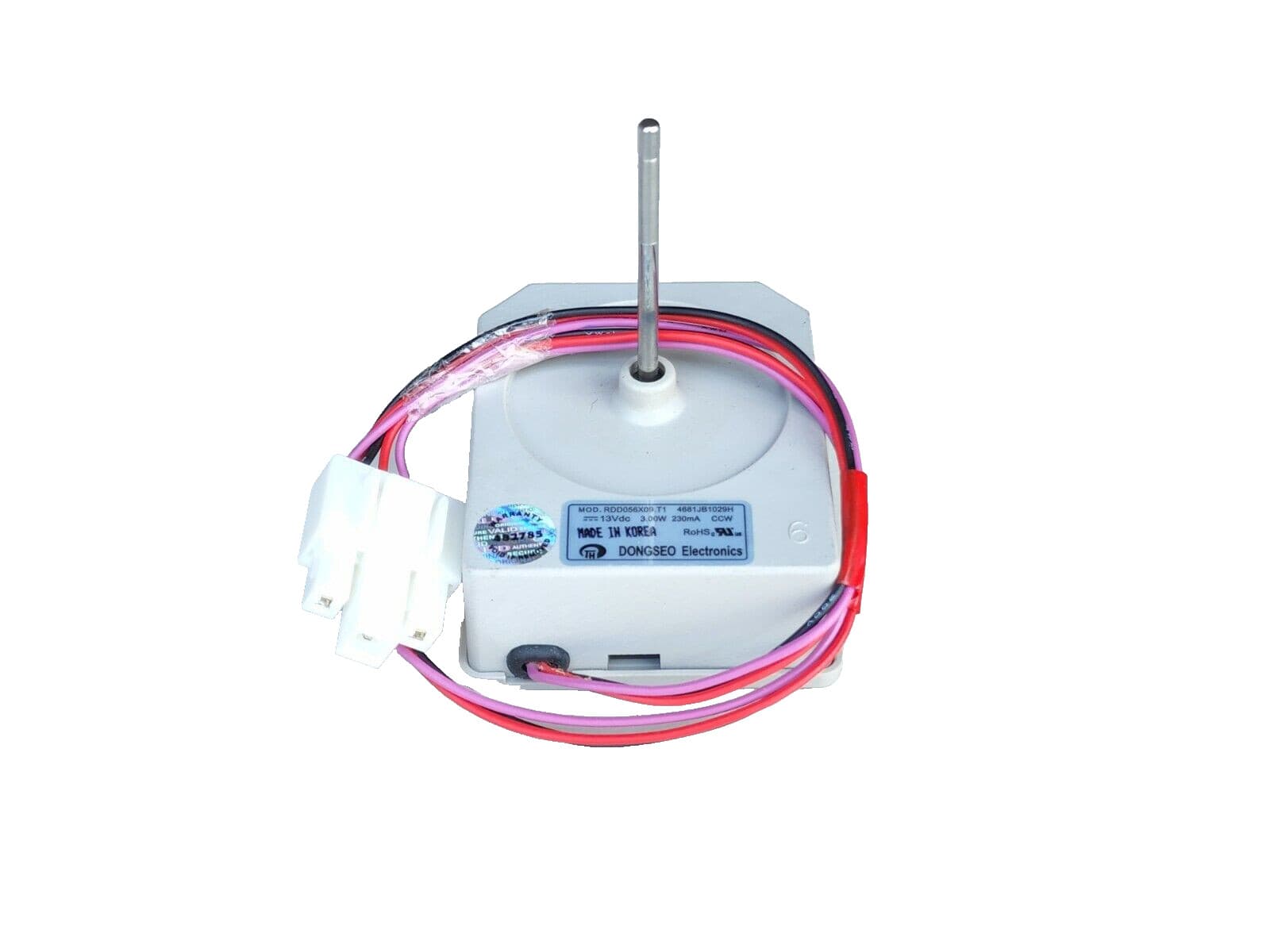 New Genuine OEM LG Refrigerator Fan Motor Assembly 4681JB1029H — thumbnail 2