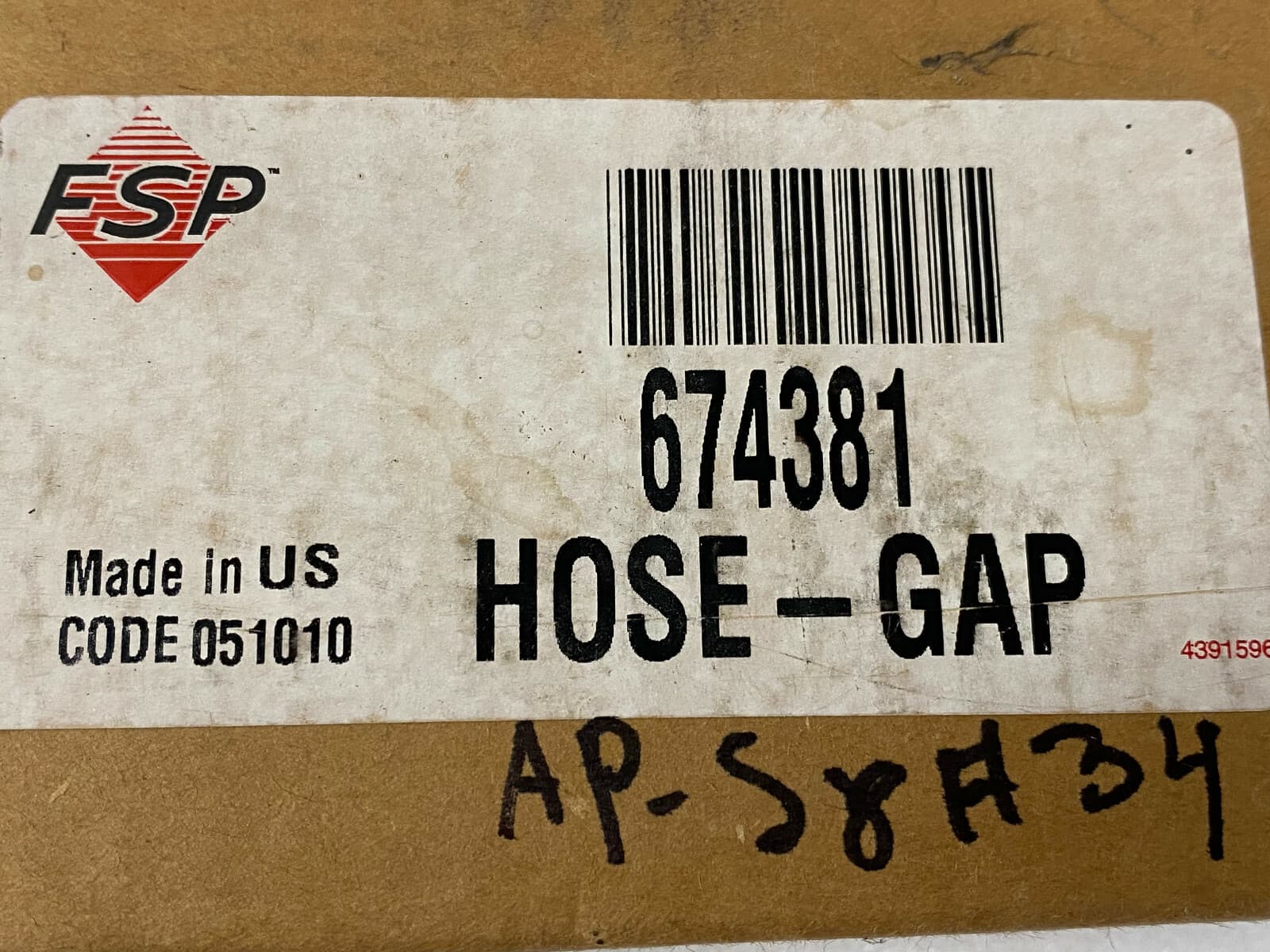 674381  OEM Whirlpool Refrigerator Hose-Gap Kit New Genuine — thumbnail 3